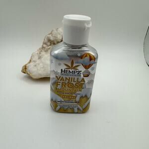 HEMPZ Lotion Miniature Vanilla Frost Mountain Lotion NWT